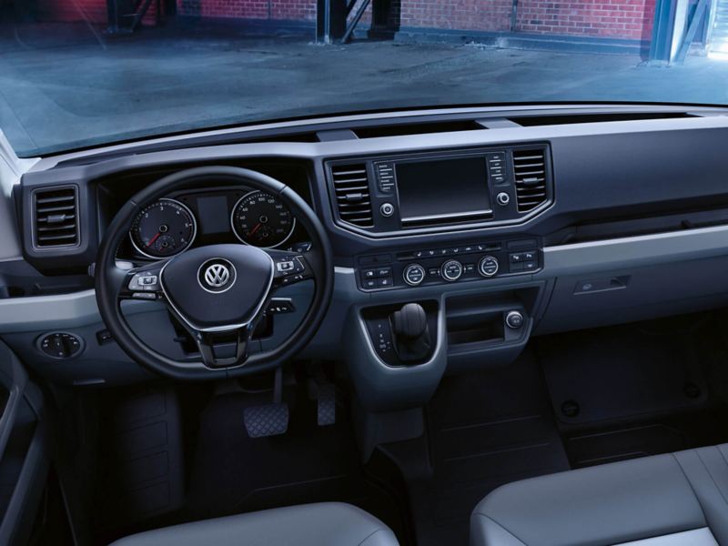 x cr vw crafter van interior design